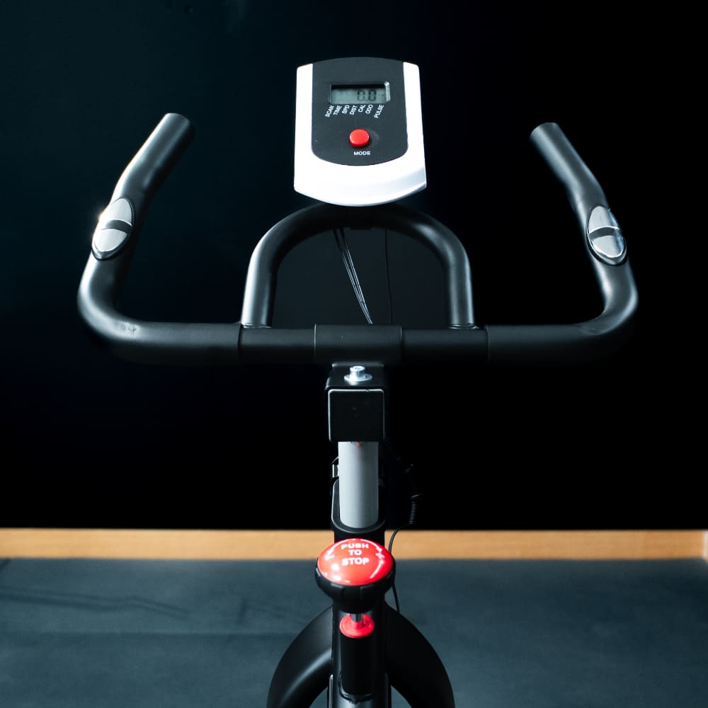 Bicicleta Indoor Saman - Detalle Manillar