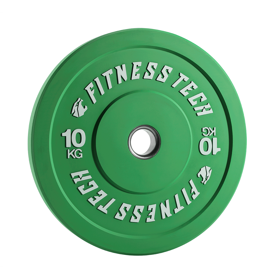 Bumper plates de colores | Alta resistencia | Fitness Tech