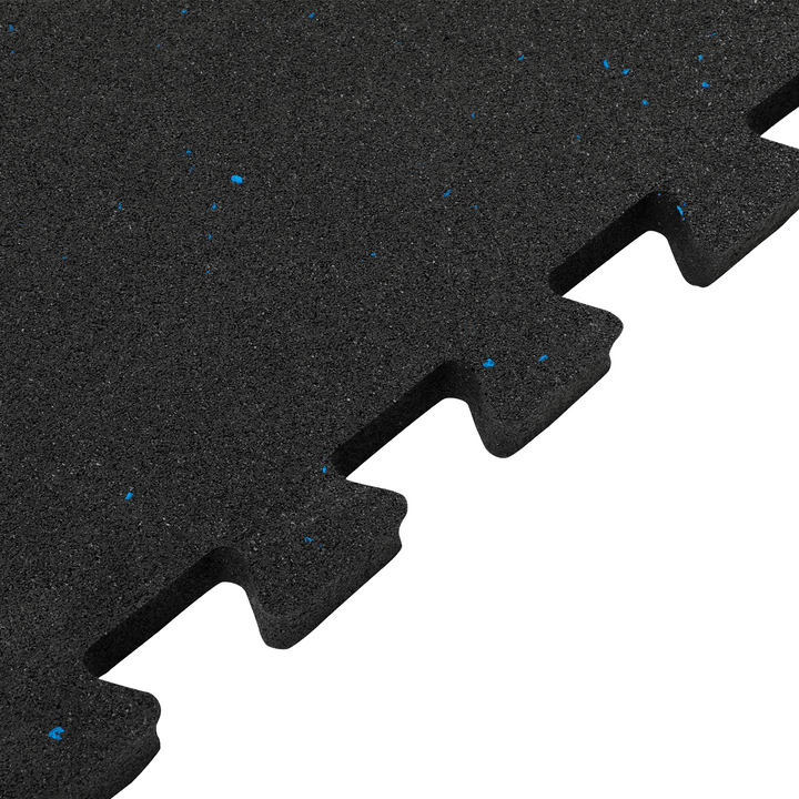 Tegel Puzzel Rubber Gym 100x100x2cm EPDM Blauw