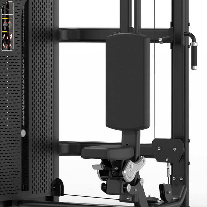 Geselecteerde machine / borst-deltaspier openingen