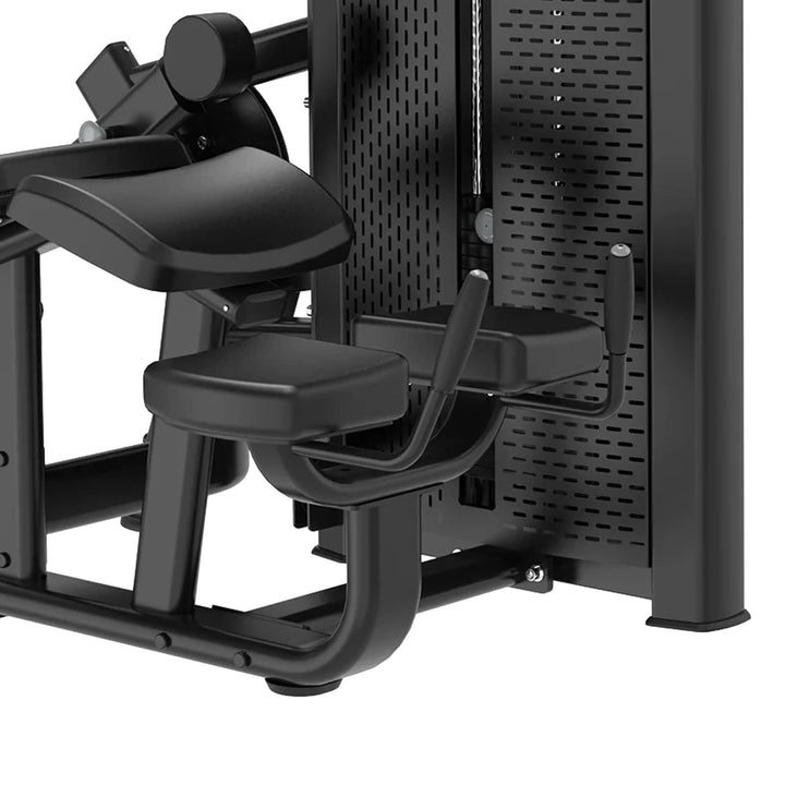 Máquina selectorizada | Femoral tumbado - Detalle Agarre