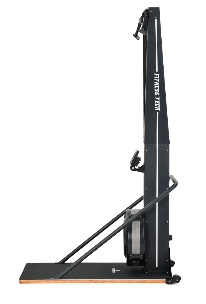 Air Ski Erg Fitness Tech met inbegrepen platform