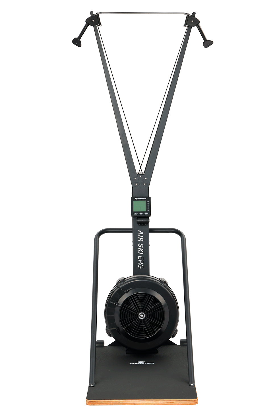 Air Ski Erg Fitness Tech met inbegrepen platform