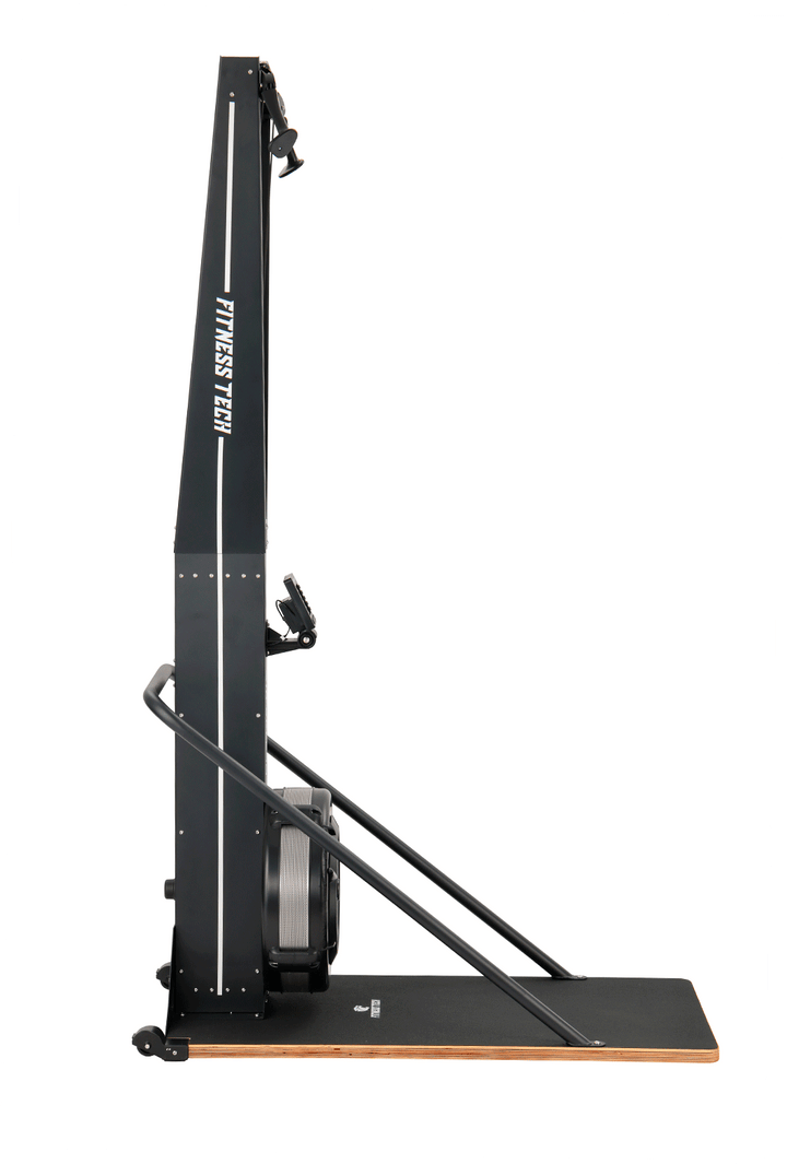Air Ski Erg Fitness Tech met inbegrepen platform