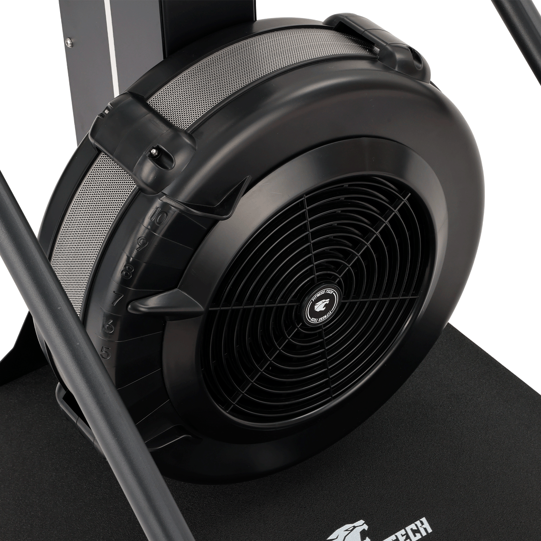 Air Ski Erg Fitness Tech met inbegrepen platform