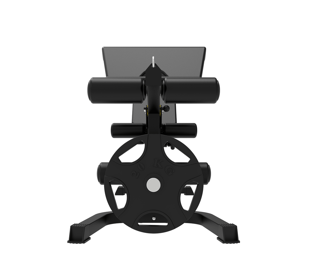 Verstelbare Fitnessbank met legcurl