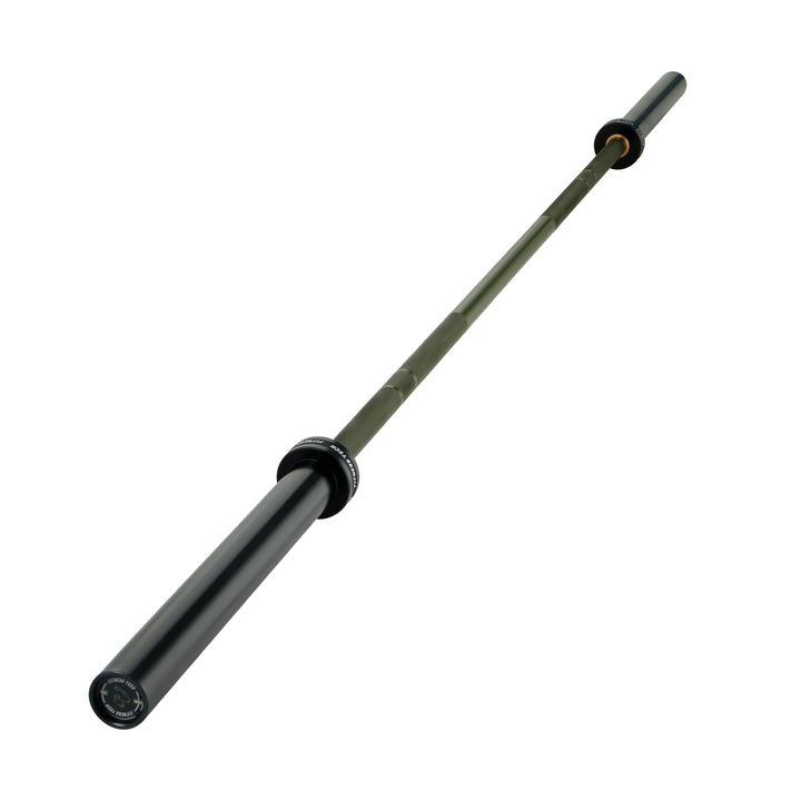 Olympische stang groen 220 cm x 50 mm 8 lagers