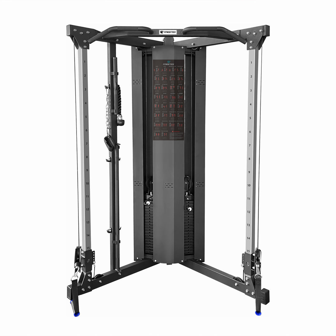 Doble cruce de poleas | F18  | Fitness Tech