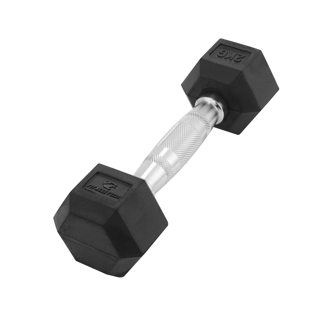 Hexagonale Dumbbells 1-9 Kg / Set van 2 eenheden