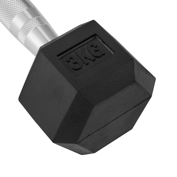 Hexagonale Dumbbells 1-9 Kg / Set van 2 eenheden