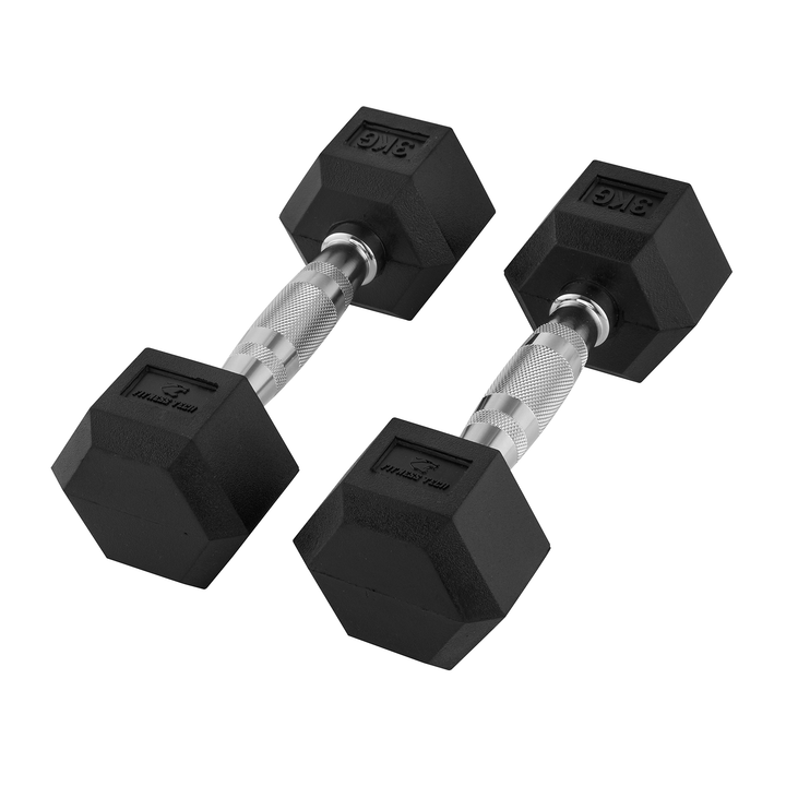 Hexagonale Dumbbells 1-9 Kg / Set van 2 eenheden