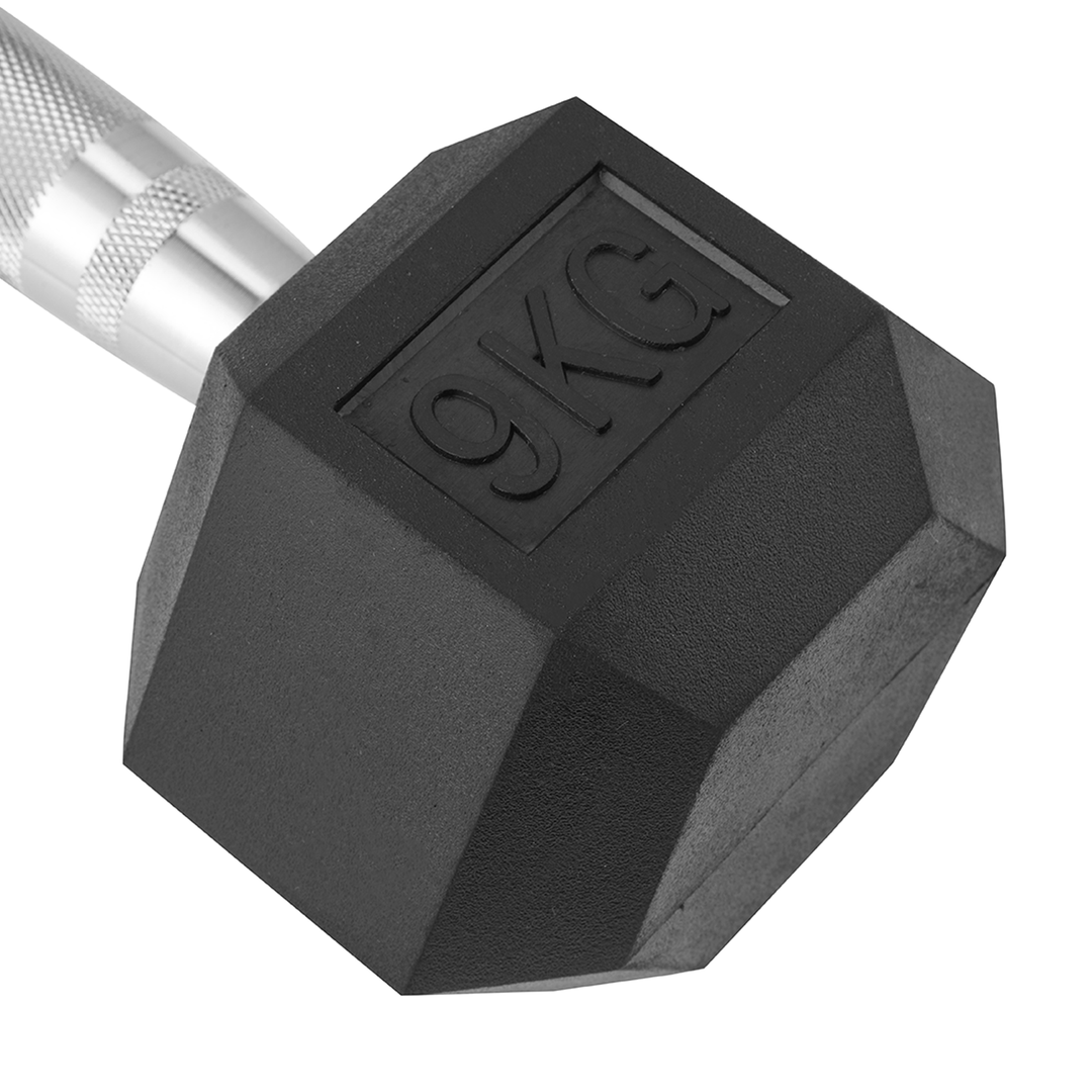 Hexagonale Dumbbells 1-9 Kg / Set van 2 eenheden