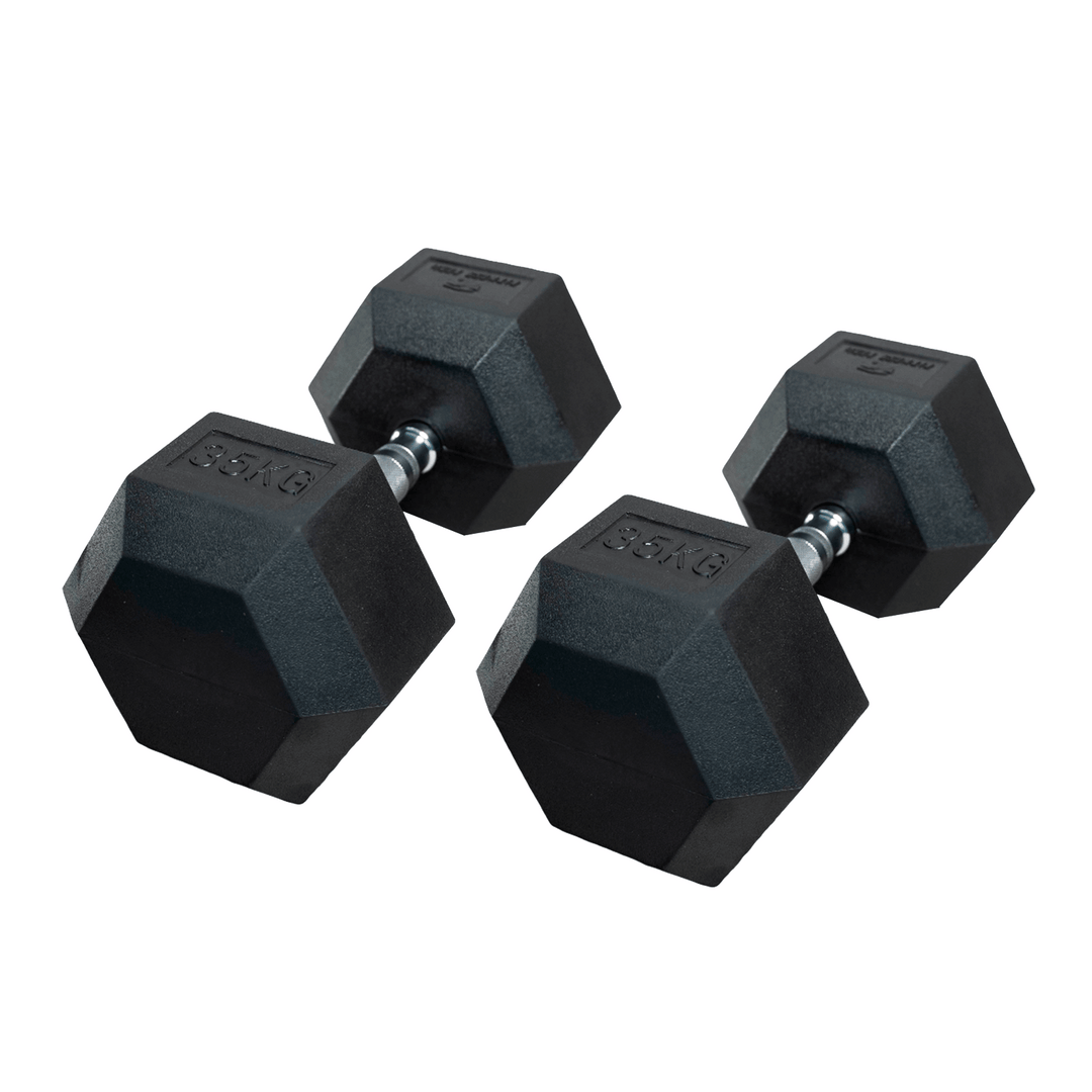 Hexagonale halters 2,5 - 40 kg (2 stuks)