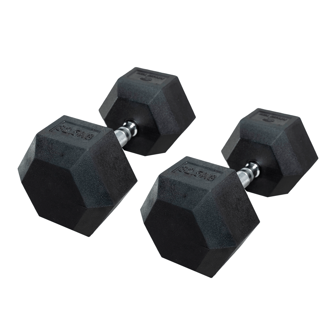 Hexagonale halters 2,5 - 40 kg (2 stuks)