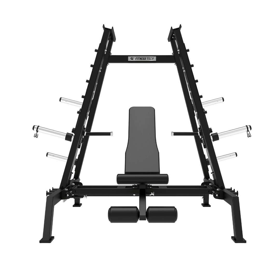 Hefmachine / Bankdrukken liggend - Militair drukken