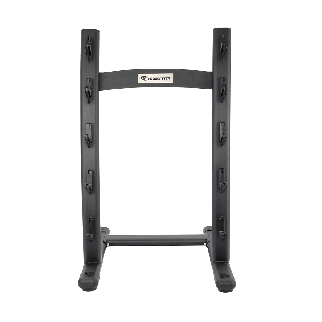 Set van gebogen gemonteerde stangen met rek | Van 10 tot 30 kg