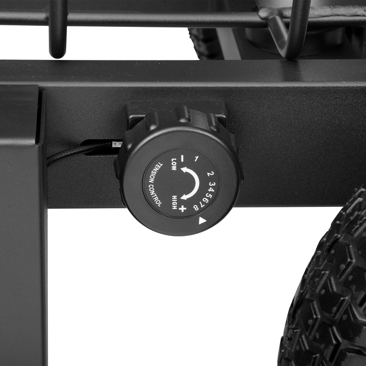 Slee met magnetische weerstand en wielen