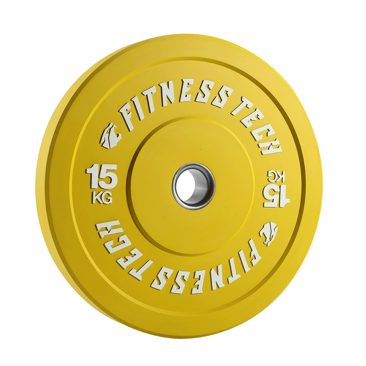 Bumper plates de colores | Alta resistencia | Fitness Tech