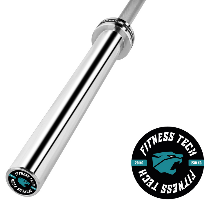 Olympische stang 2.2m * 50mm 230KG | Gerenoveerd