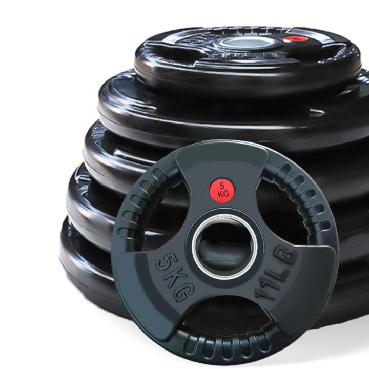 Discos Triple Agarre 50mm Profesionales - Fitness Tech