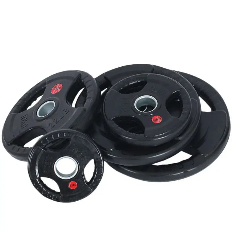 Discos Triple Agarre 50mm Profesionales - Fitness Tech