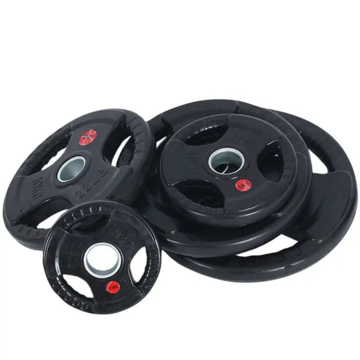 Discos Triple Agarre 50mm Profesionales - Fitness Tech