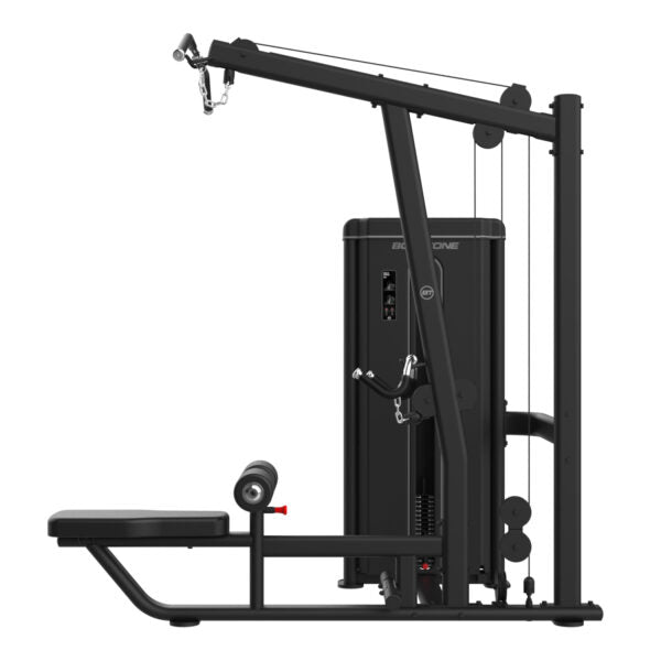 Geselecteerde machine Dual / Rug- en Middenrugtrek 80-90-100 kg | LICHAAMSTONE