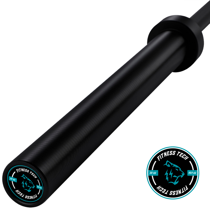 Olympische Stang 2.2M * 50MM 8 Lagers Zwart 454kg