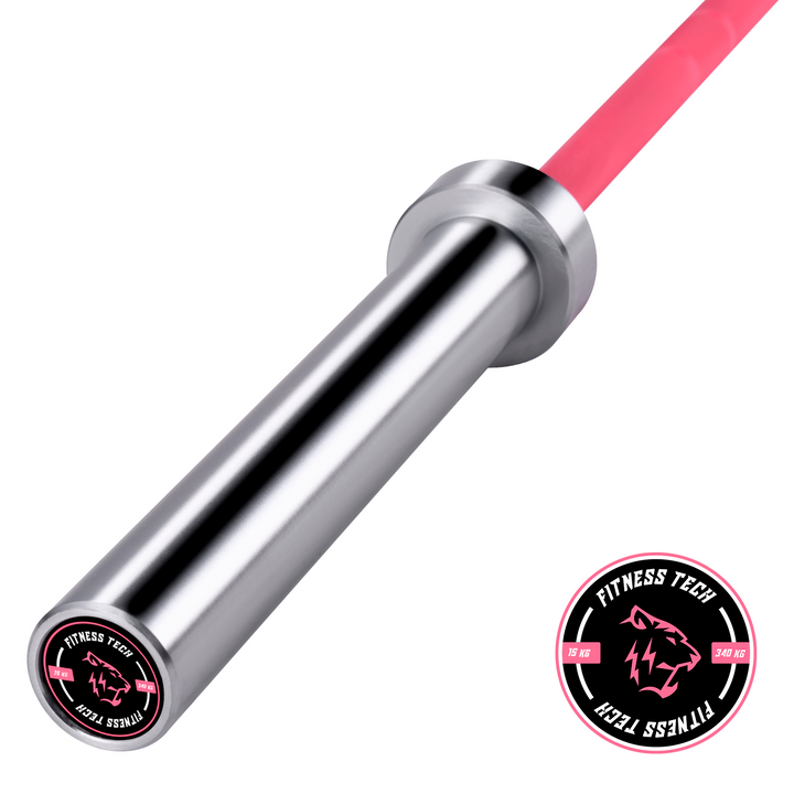 Roze Olympische Stang 2m * 50mm 4 lagers 340kg