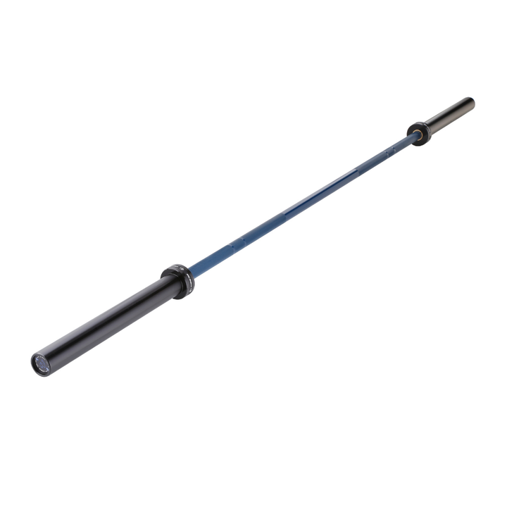 Barra olímpica Azul 2.2m x 50 mm - 8 rodamientos - Vista general