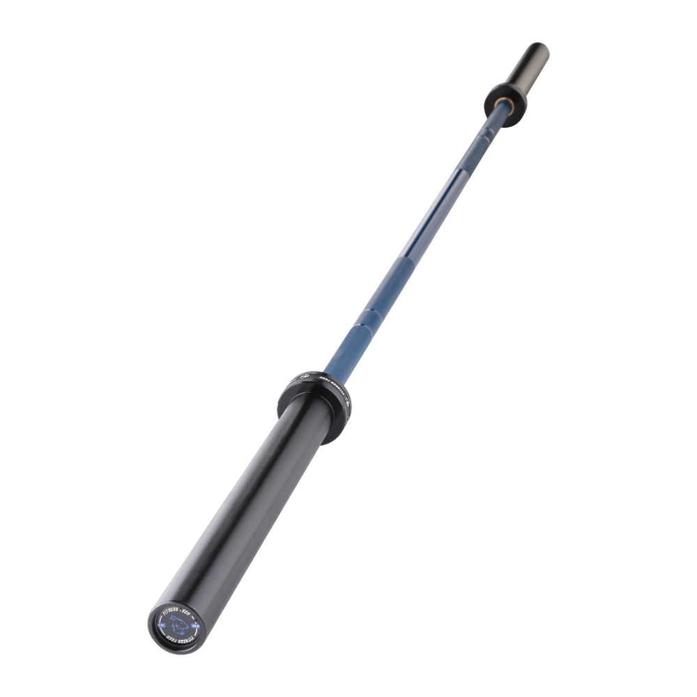 Barra olímpica Azul 2.2m x 50 mm - 8 rodamientos - Diagonal