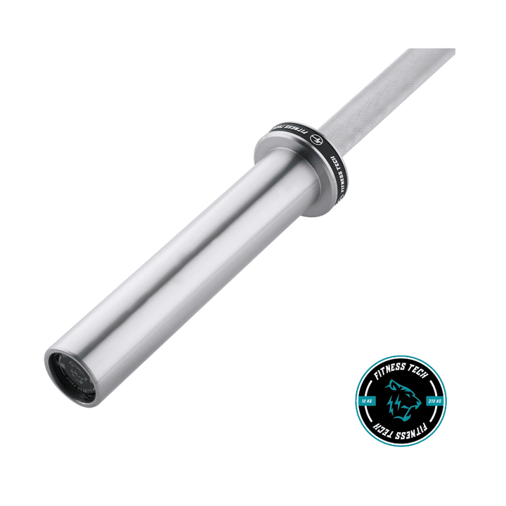 Barra Olímpica de Musculación 1.2m | 50mm - 2 Rodamientos