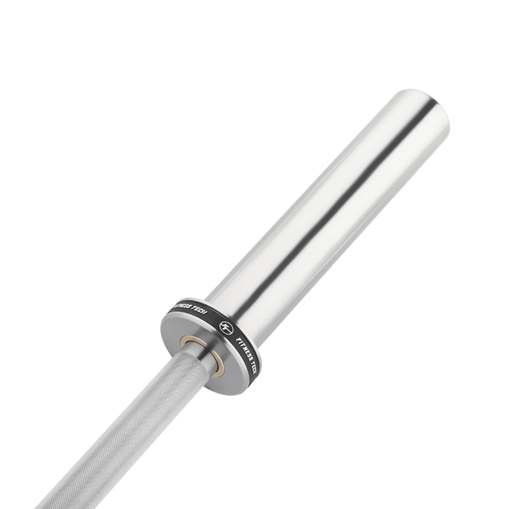 Barra Olímpica de Musculación 1.2m | 50mm - 2 Rodamientos - Rodamiento