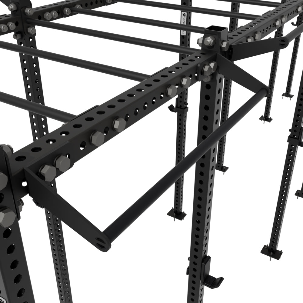 Rig Funcional Autoportante con Monkey Bars (6 Puestos) - Monkey Bars