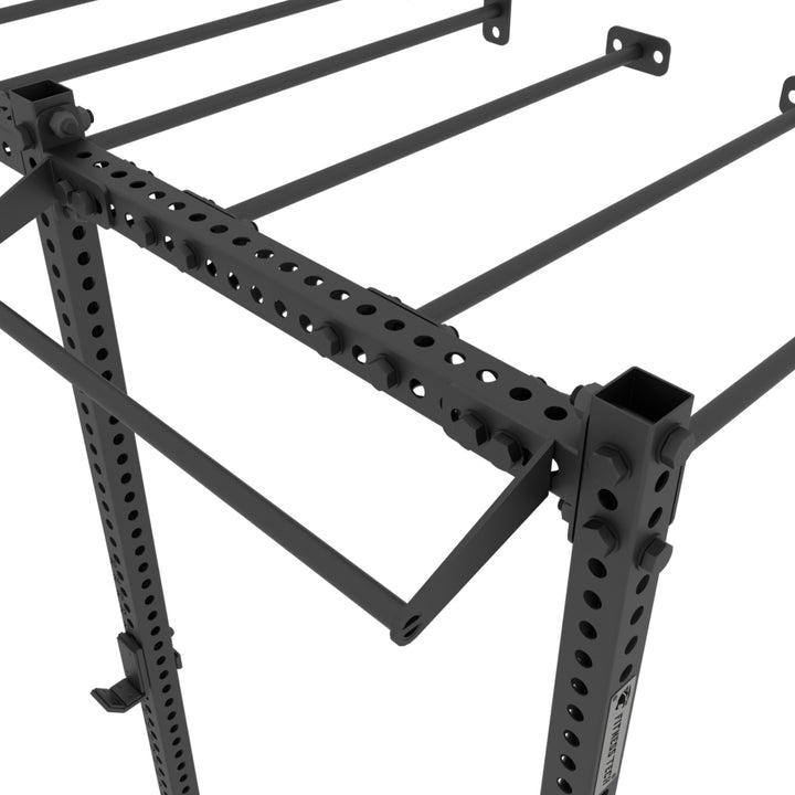 Rig Funcional de Pared con Monkey Bars (3 Puestos) - Detalle