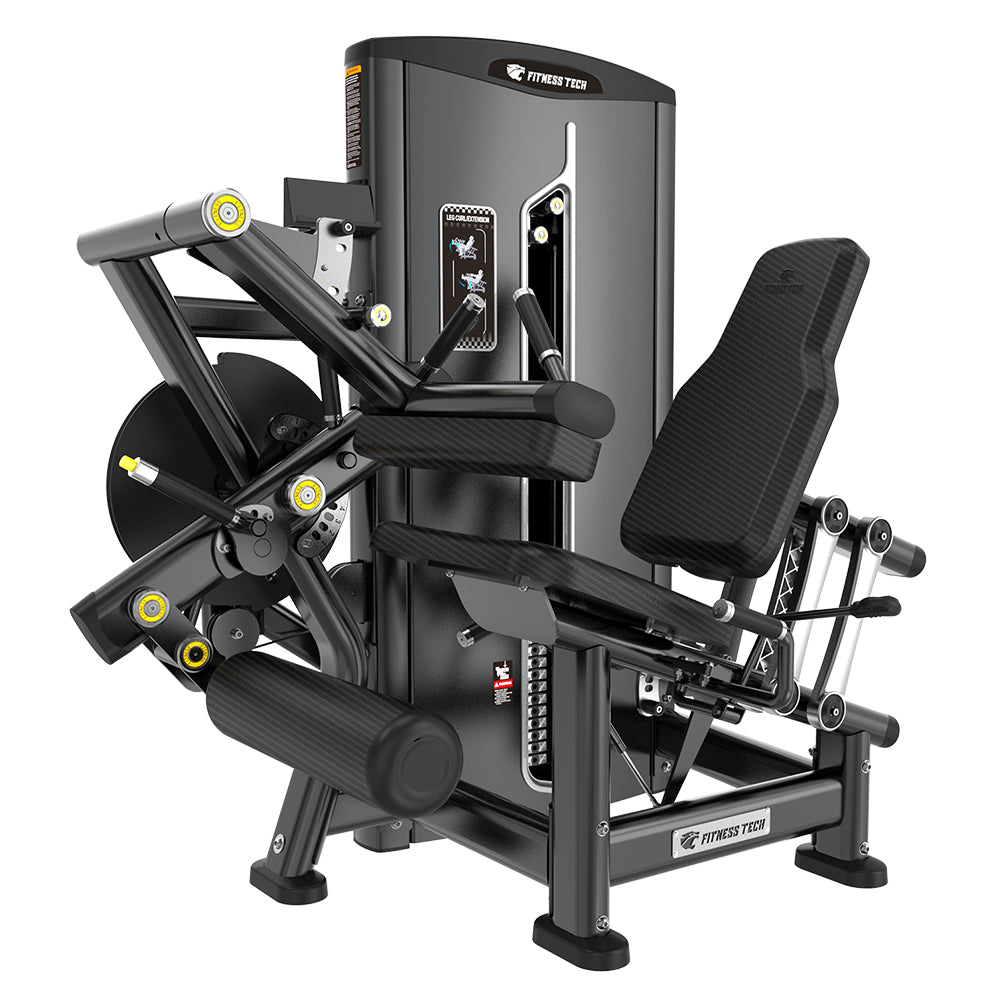 Extensión de cuádriceps y femoral | Máquina selectorizada dual - Pro Tech Series