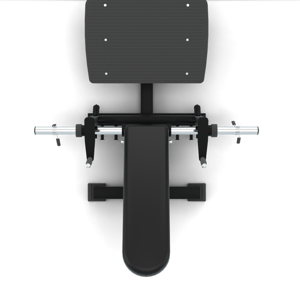 Hip Thrust con Cinturón | Máquina de Palanca - Pro Series cenital