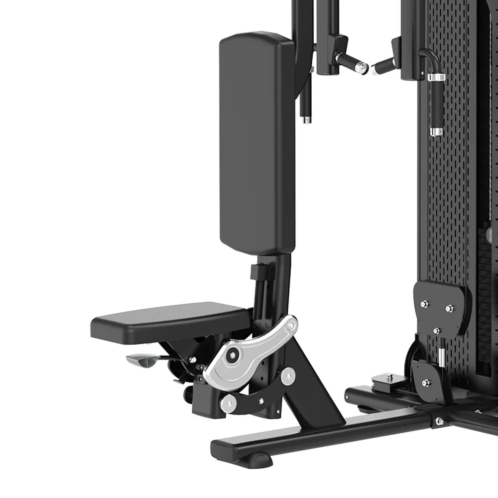 Máquina selectorizada | Aperturas pectoral-deltoides - Detalle Asiento