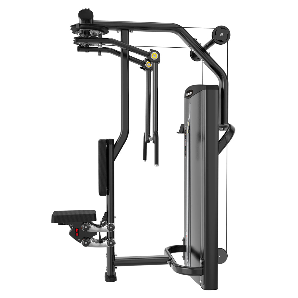 Aperturas de Pecho y Deltoides | Máquina selectorizada dual - Pro Tech Series - Lateral