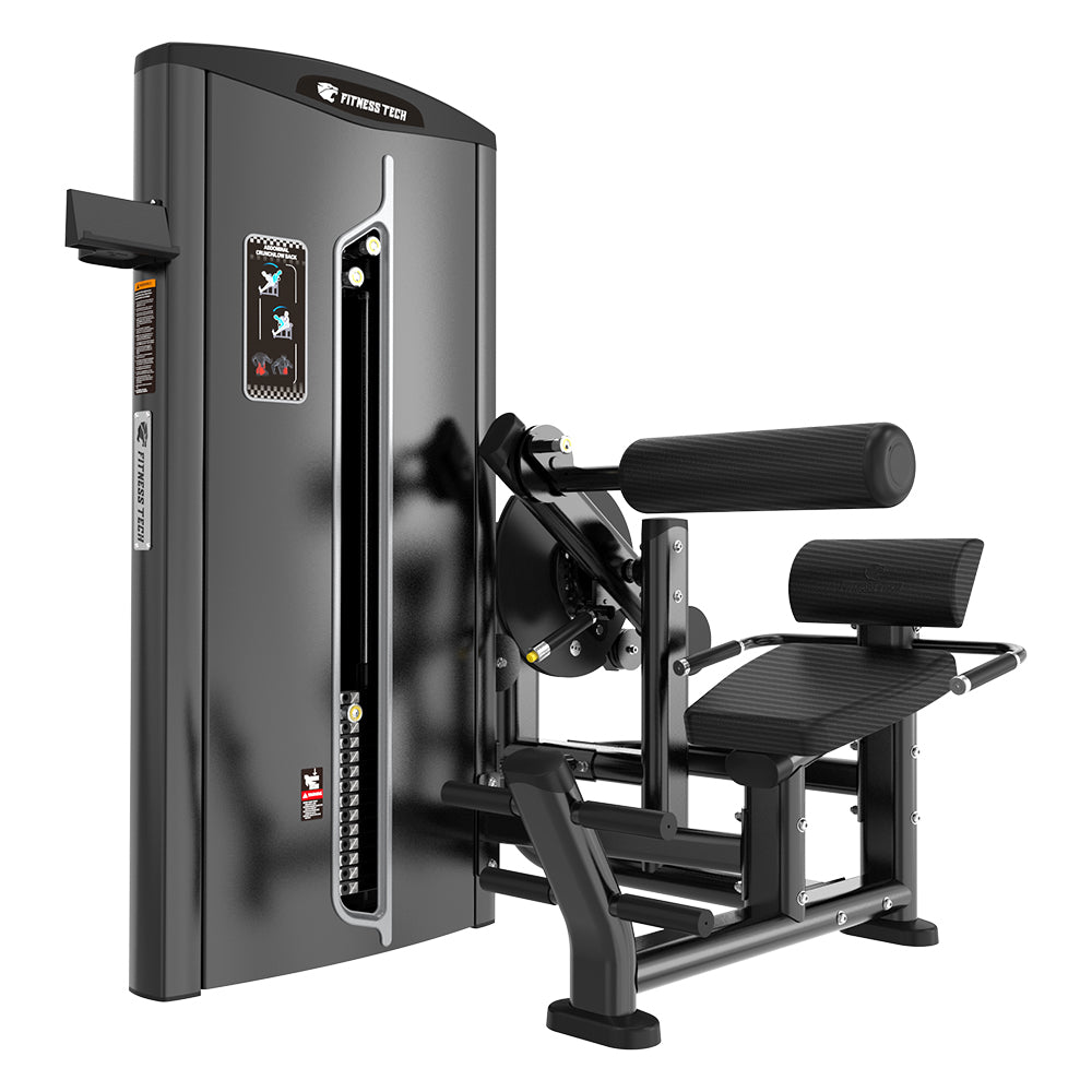 Crunch Abdominal y Extensión de Espalda | Máquina selectorizada dual - Pro Tech Series