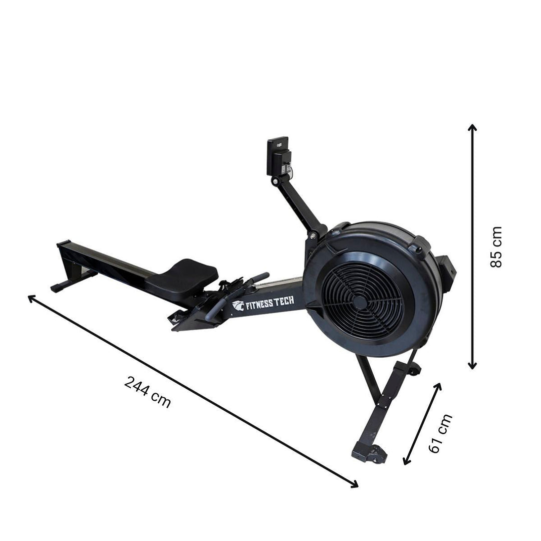 Máquina Remo Aire Plegable Profesional - Fitness Tech