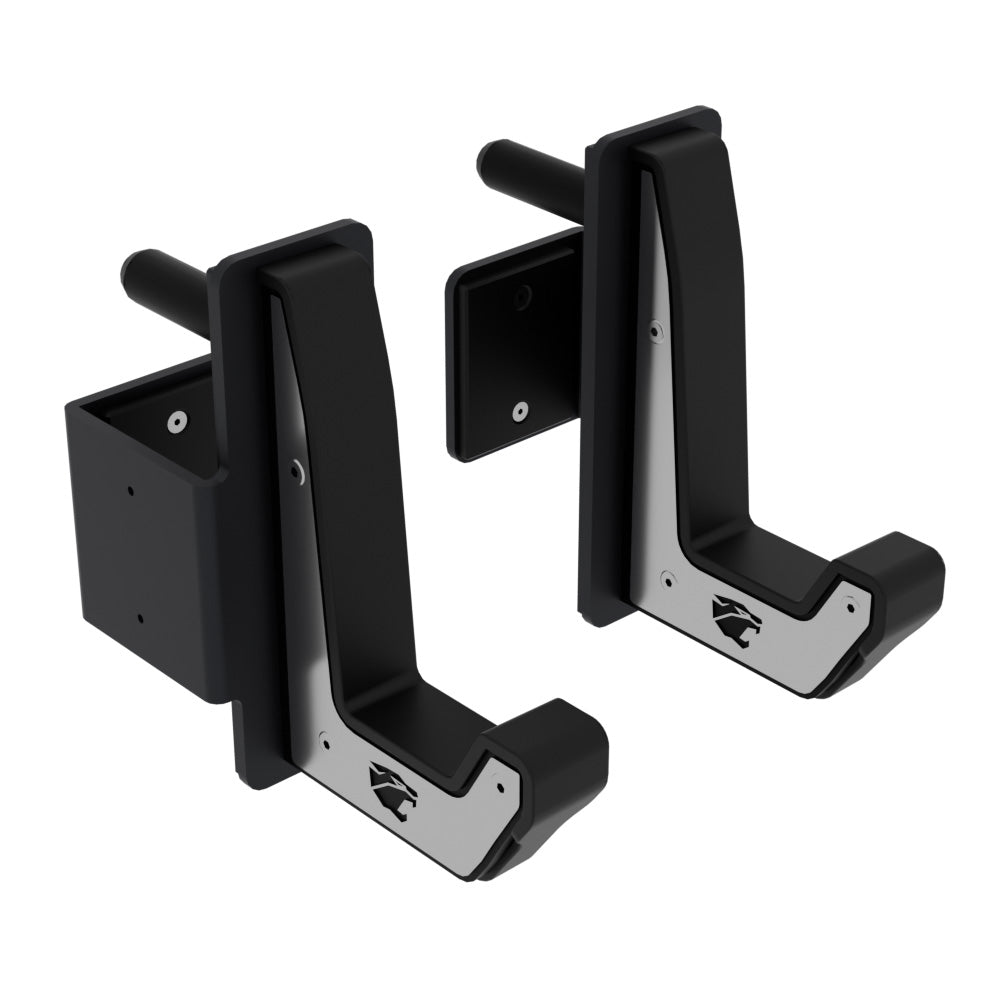 J-Cups / Steun voor halterstang bij squats Pro | Accessoire voor racks (2 stuks)