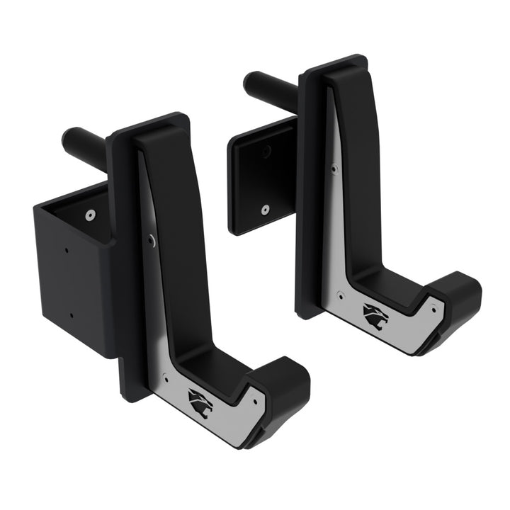 J-Cups / Steun voor halterstang bij squats Pro | Accessoire voor racks (2 stuks)