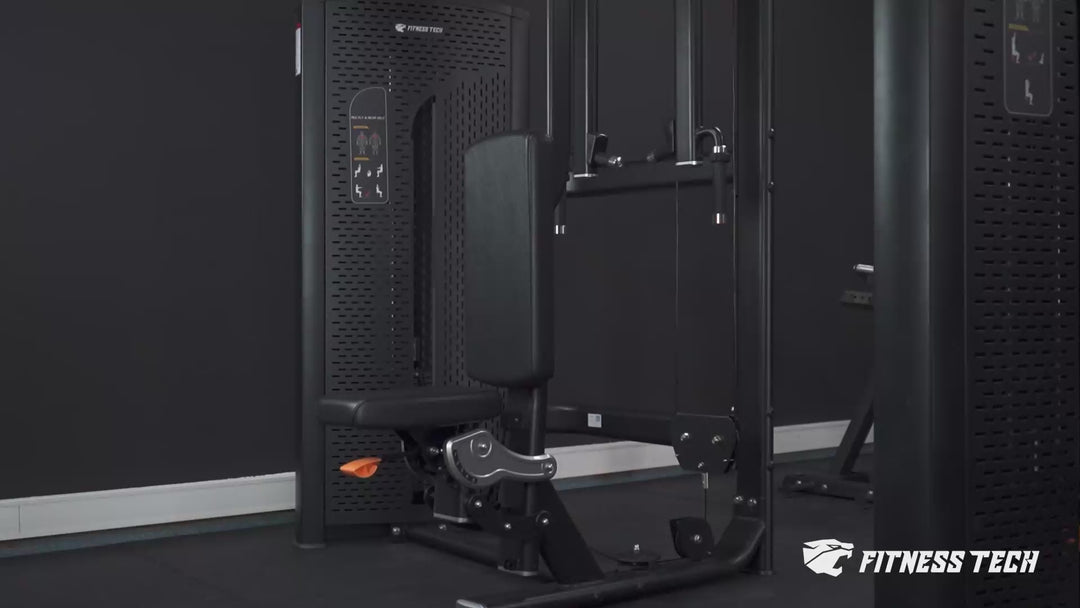 Geselecteerde machine / borst-deltaspier openingen