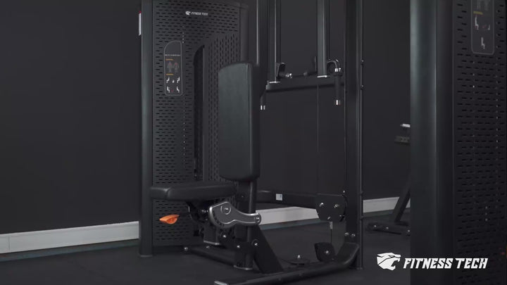 Geselecteerde machine / borst-deltaspier openingen