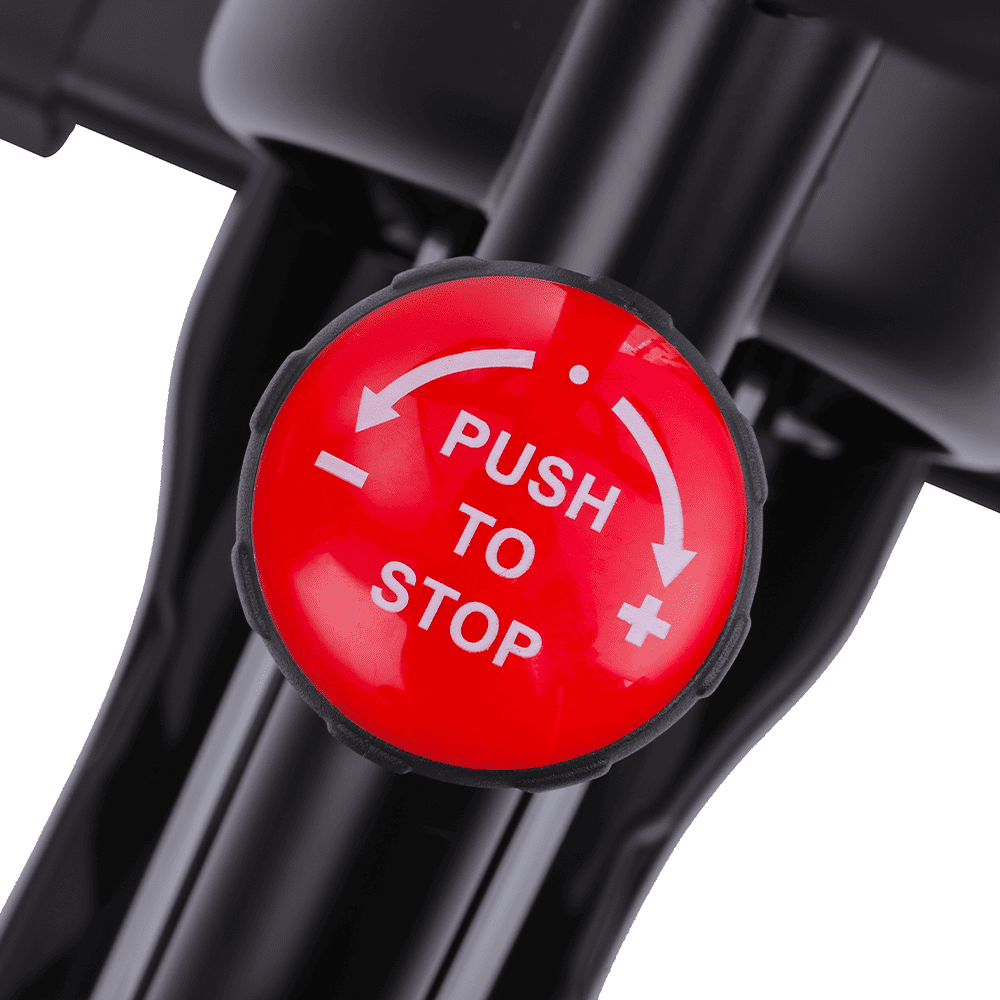 Indoorfiets Saman - Wit en Zwart