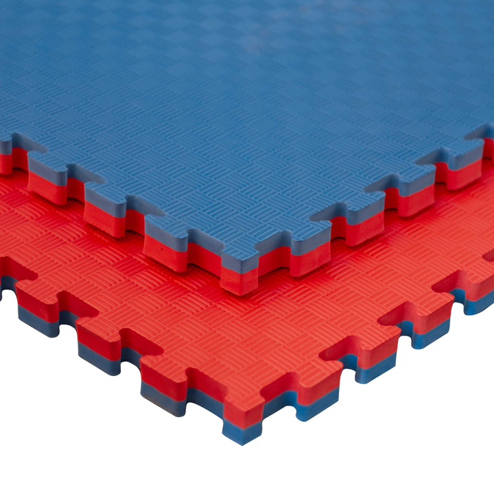 Loseta de tatami | Azul y rojo | Fitness Tech